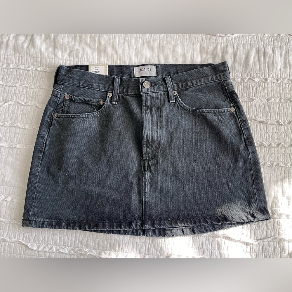 Agolde Denim Skirt Revolve